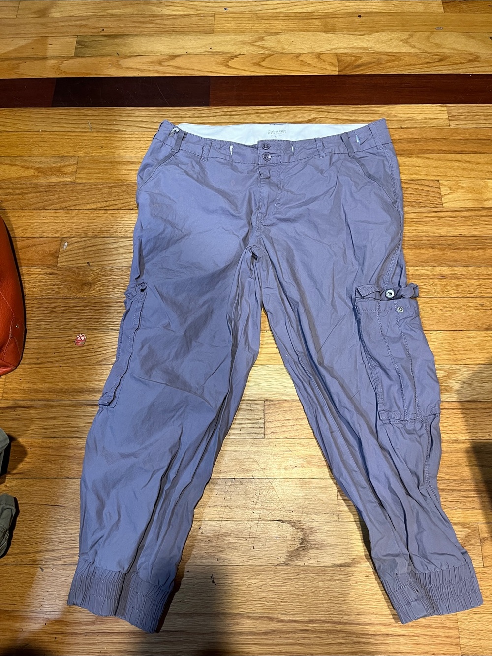 Men's Cargo Jogger Pants in Lavender